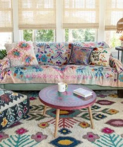 Natural Life Cream Shaggy Wool Rug NEW & TRENDING