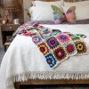 Natural Life Back To Campus Matelasse Coverlet