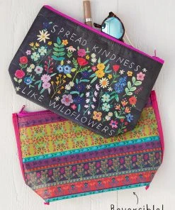 Natural Life Recycled Zip Pouch Back To Campus