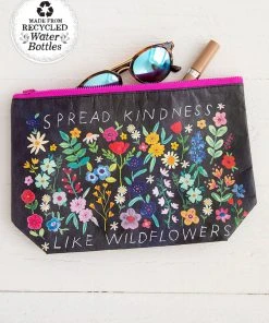 Natural Life Recycled Zip Pouch Back To Campus