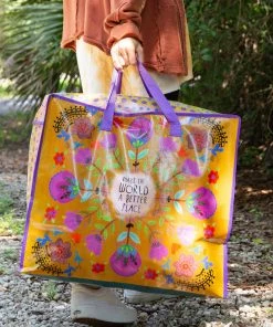 Natural Life Back To Campus Jumbo Zip Tote