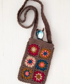 Natural Life Crochet Crossbody Bag Back To Campus