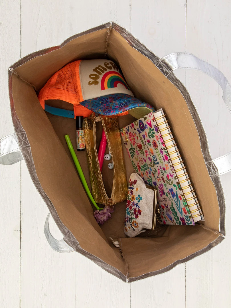 Natural Life XL Penny Paper Tote Bag 11 Natural Life XL Penny Paper Tote Bag