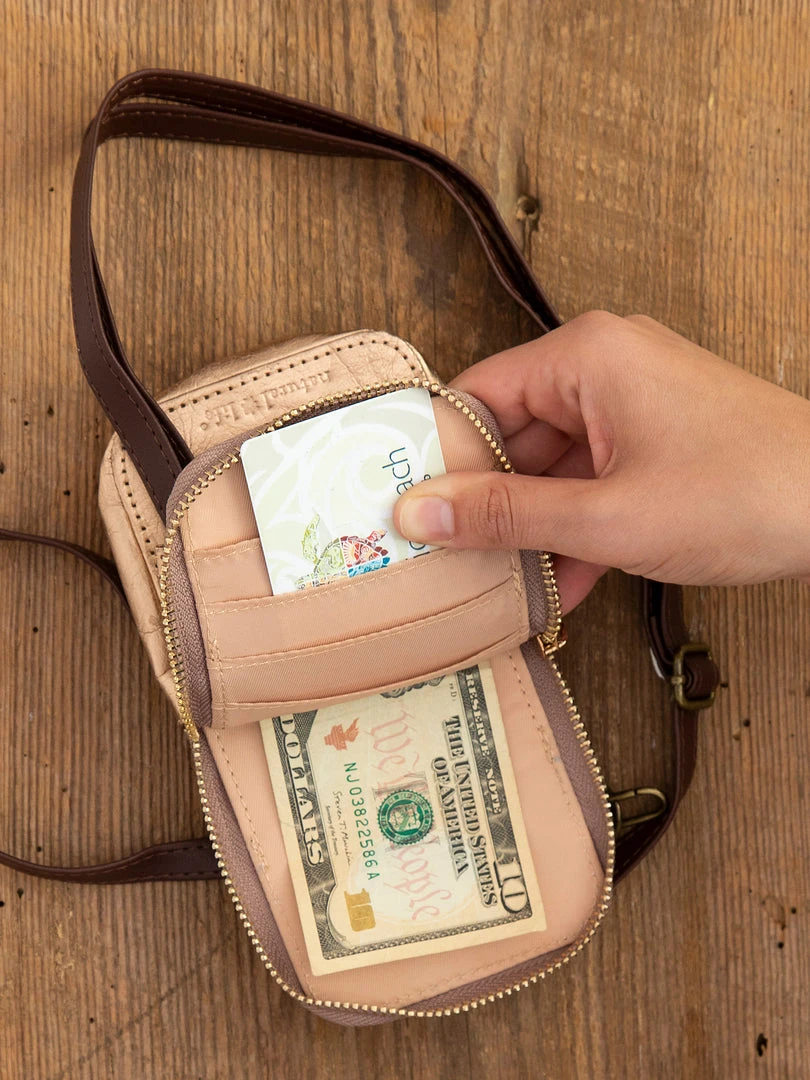 Natural Life Penny Paper Crossbody Phone Bag 6 Natural Life Penny Paper Crossbody Phone Bag