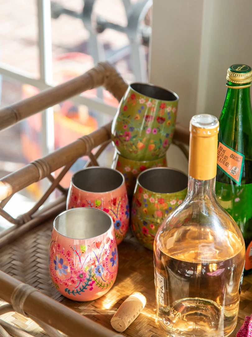 Natural Life Set Of 2 Wine Tumblers 9 Natural Life Set Of 2 Wine Tumblers