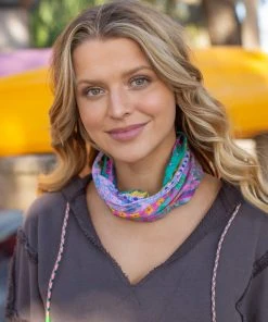 Natural Life Border Print Boho Bandeau Accessories 128 Natural Life Border Print Boho Bandeau Accessories