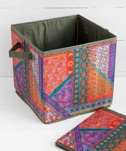 Natural Life Set Of 2 Storage Cubes NEW & TRENDING