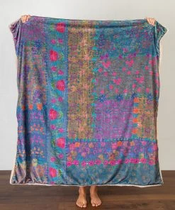 Natural Life Back To Campus Faux Fur Blanket