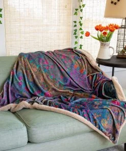 Natural Life Back To Campus Faux Fur Blanket