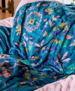 Natural Life Back To Campus Faux Fur Blanket