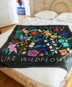 Natural Life Back To Campus Tapestry Blanket