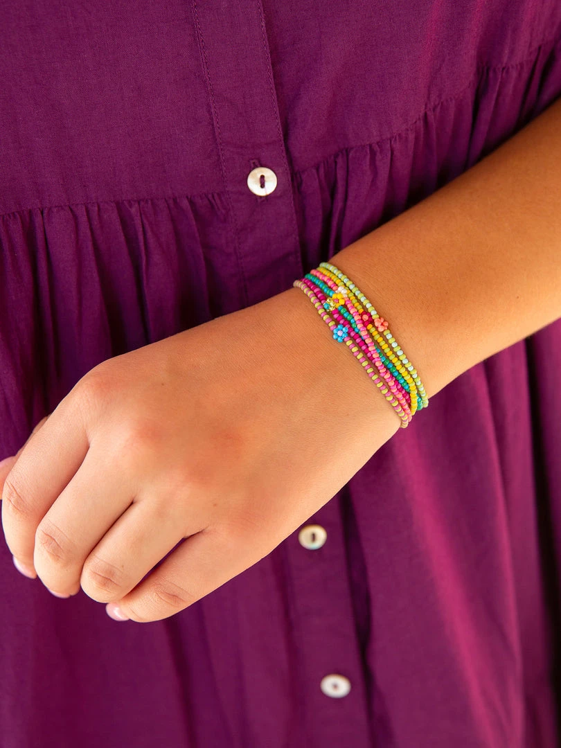 Natural Life Beaded Bracelet Set Of 6 ACCESSORIES 9 Natural Life Beaded Bracelet Set Of 6 ACCESSORIES