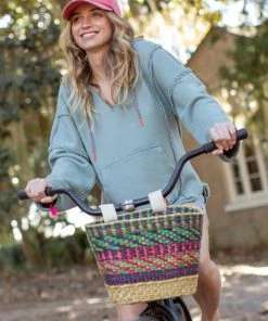 Natural Life Artisan Bike Basket 8 Natural Life Artisan Bike Basket