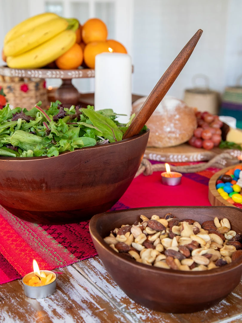 Natural Life Mango Wood Bowl Set 5 Natural Life Mango Wood Bowl Set