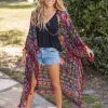 Natural Life NEW & TRENDING Border Kimono
