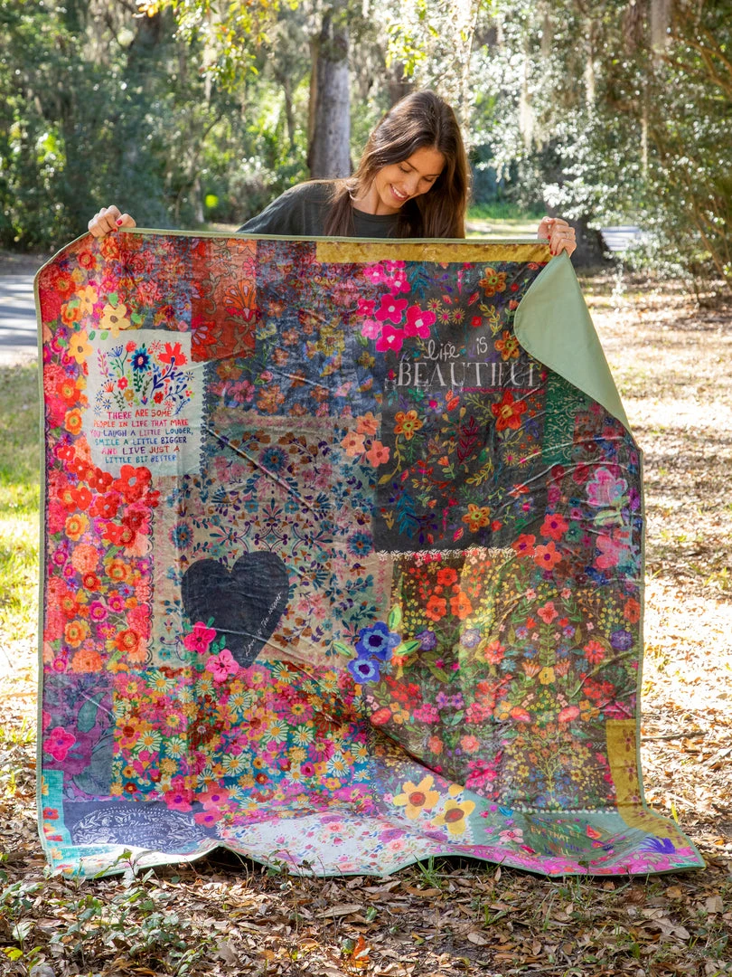 Natural Life Beach & Outdoors XL Water Resistant Picnic Blanket 22 Natural Life Beach & Outdoors XL Water Resistant Picnic Blanket