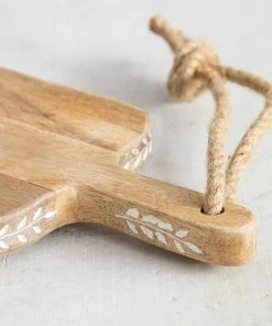 Natural Life Hand Carved Bread Board 9 Natural Life Hand Carved Bread Board