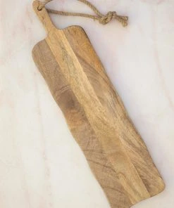 Natural Life Hand Carved Bread Board