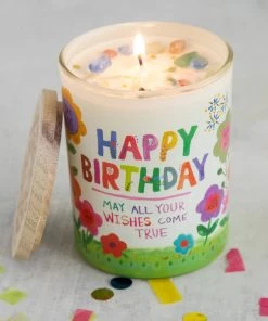 Natural Life Back To Campus Birthday Wish Candle