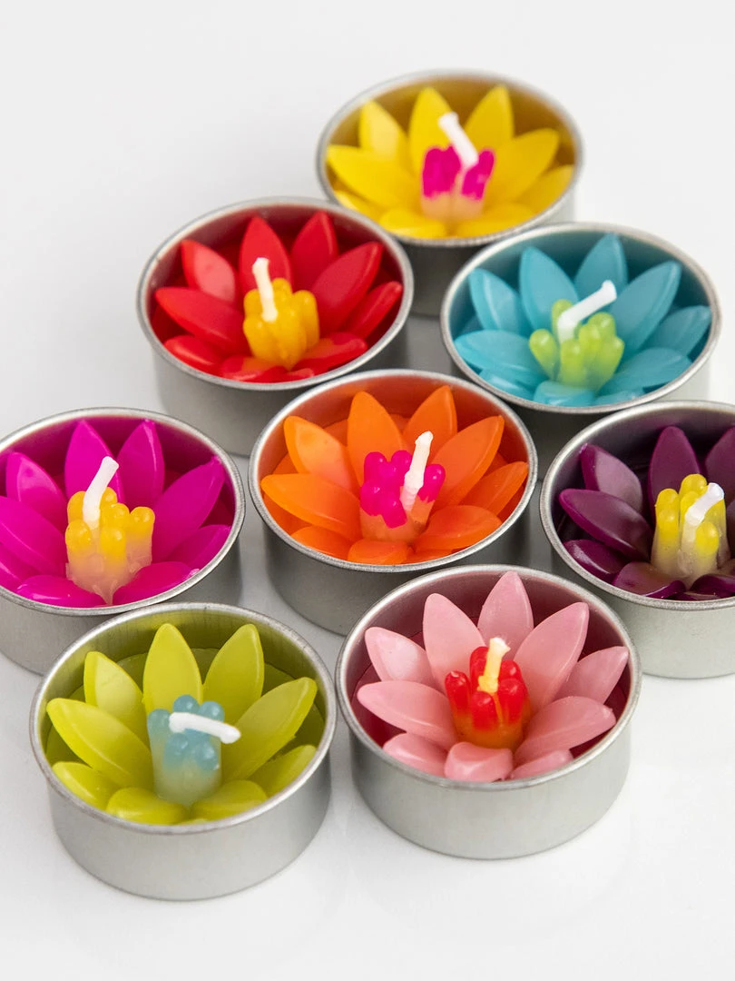 Natural Life Set Of 8 Tea Lights 3 Natural Life Set Of 8 Tea Lights