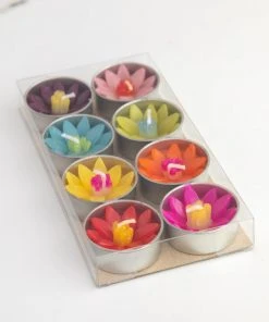 Natural Life Set Of 8 Tea Lights 10 Natural Life Set Of 8 Tea Lights