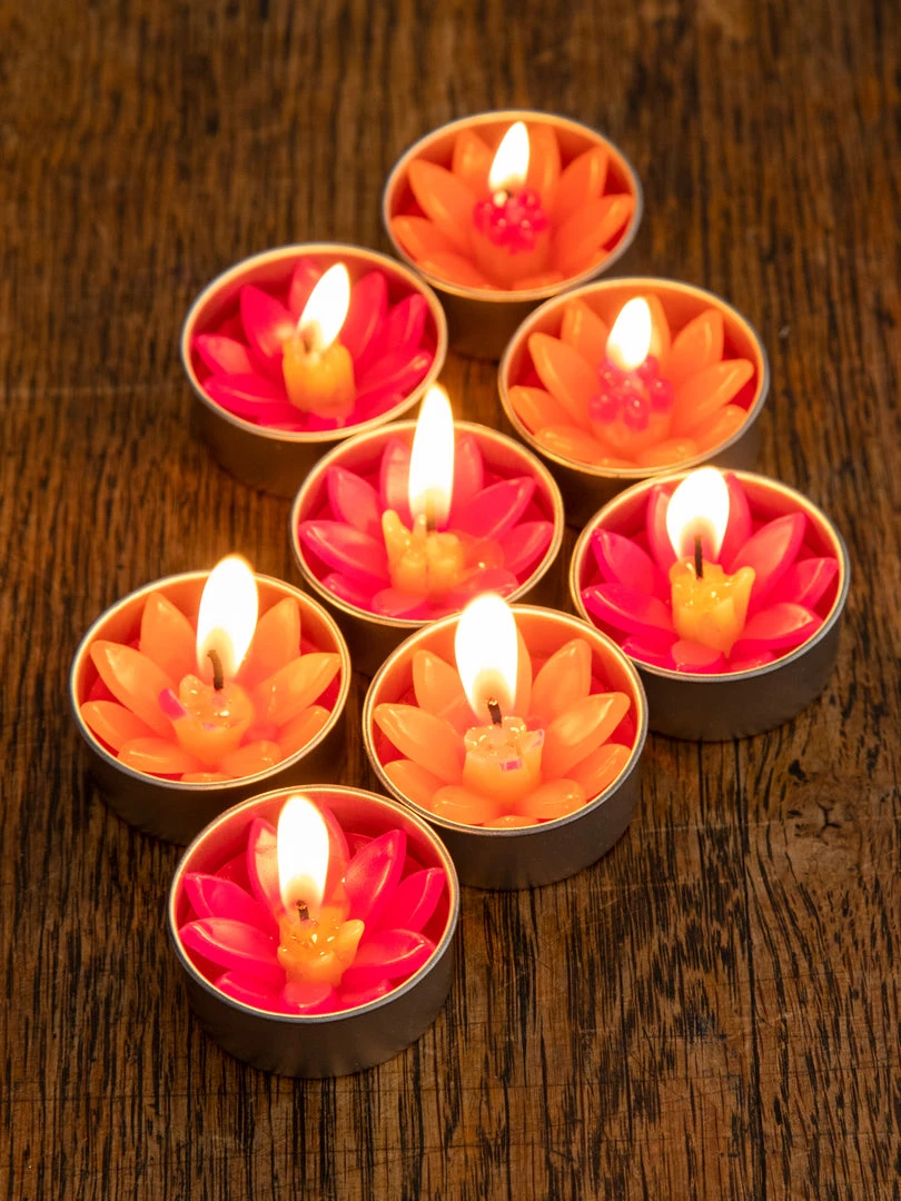 Natural Life Set Of 8 Tea Lights 7 Natural Life Set Of 8 Tea Lights
