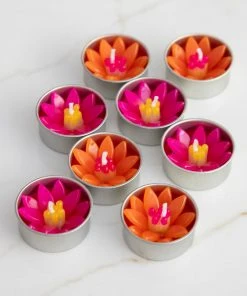 Natural Life Set Of 8 Tea Lights 11 Natural Life Set Of 8 Tea Lights