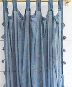 Natural Life Printed Curtain Panel