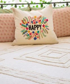 Natural Life Diamond Tufted Coverlet