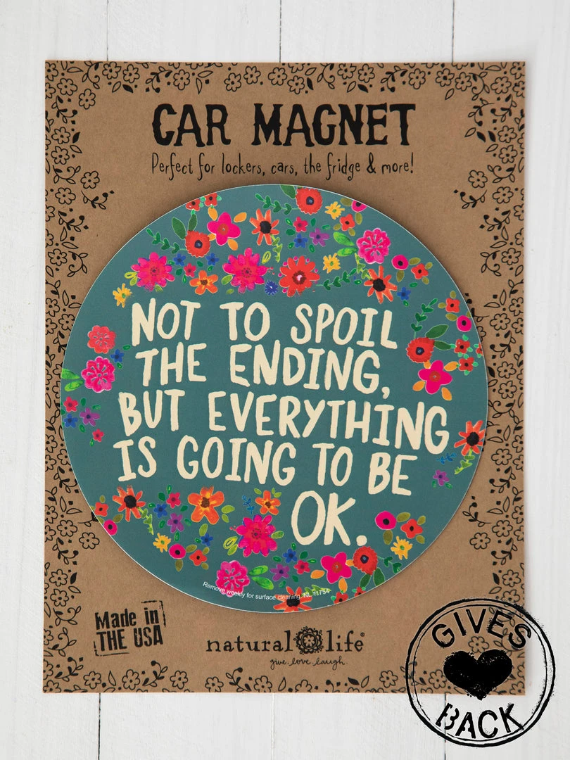 Natural Life NEW & TRENDING Car Magnet 14 Natural Life NEW & TRENDING Car Magnet