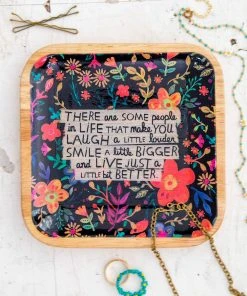 Natural Life Lacquered Wood Tray NEW & TRENDING