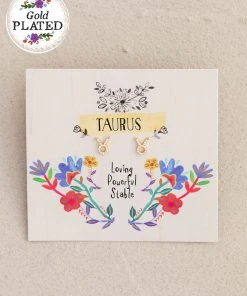 Natural Life Zodiac Perfect Tiny Studs 51 Natural Life Zodiac Perfect Tiny Studs