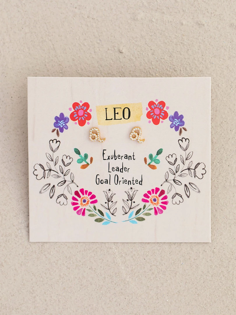 Natural Life Zodiac Perfect Tiny Studs 22 Natural Life Zodiac Perfect Tiny Studs