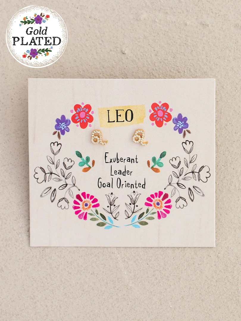 Natural Life Zodiac Perfect Tiny Studs 24 Natural Life Zodiac Perfect Tiny Studs