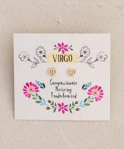 Natural Life Zodiac Perfect Tiny Studs 61 Natural Life Zodiac Perfect Tiny Studs