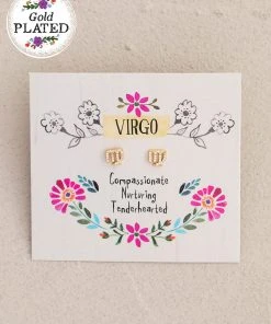 Natural Life Zodiac Perfect Tiny Studs 63 Natural Life Zodiac Perfect Tiny Studs