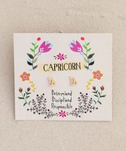 Natural Life Zodiac Perfect Tiny Studs 73 Natural Life Zodiac Perfect Tiny Studs