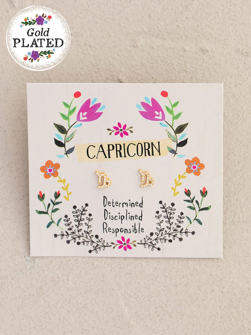 Natural Life Zodiac Perfect Tiny Studs 39 Natural Life Zodiac Perfect Tiny Studs