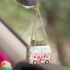 Natural Life Faux Succulent Car Charm