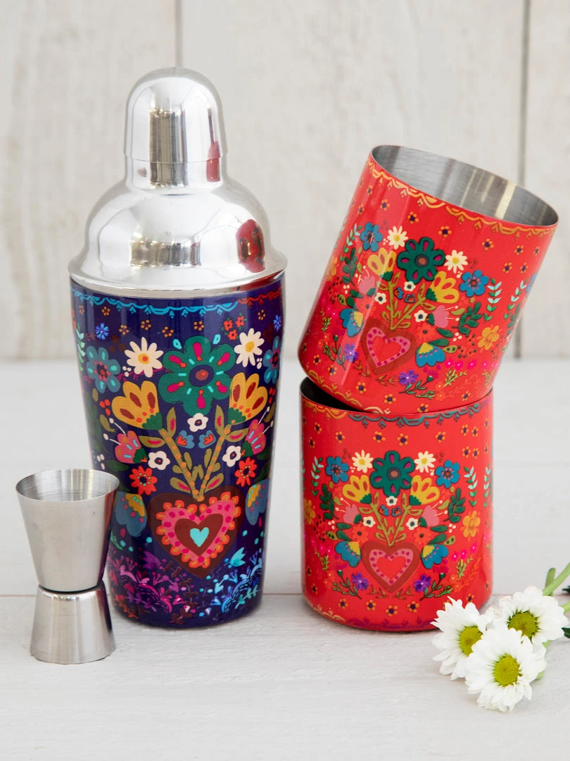 Natural Life Cocktail Shaker Set 4 Natural Life Cocktail Shaker Set