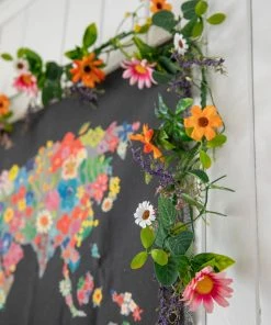 Natural Life Wildflower Garland Back To Campus