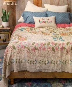 Natural Life Back To Campus Gauze Coverlet