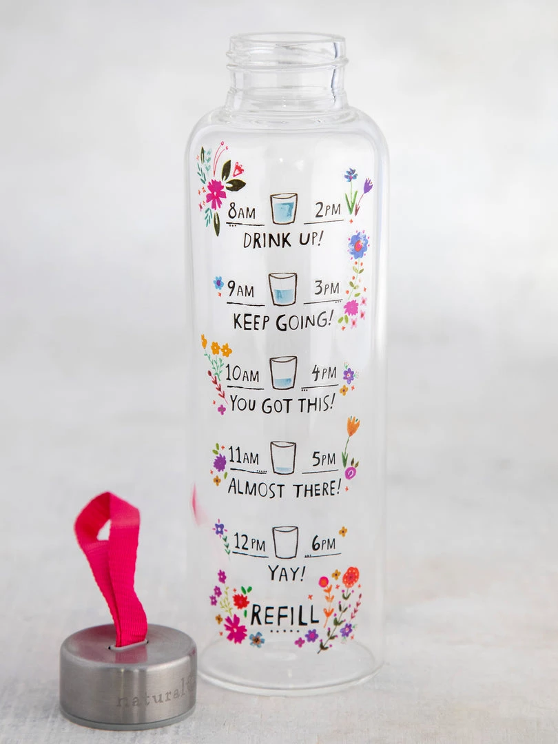 Natural Life Glass Water Bottle 6 Natural Life Glass Water Bottle