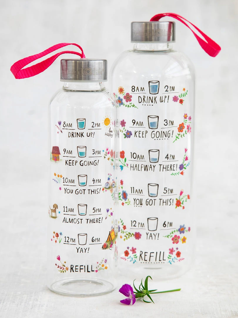 Natural Life Glass Water Bottle 4 Natural Life Glass Water Bottle