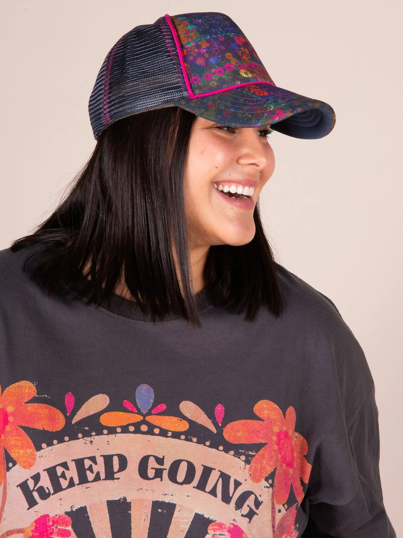 Natural Life Trucker Hat Back To Campus 6 Natural Life Trucker Hat Back To Campus