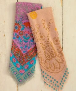Natural Life Set Of 2 Bandanas Back To Campus