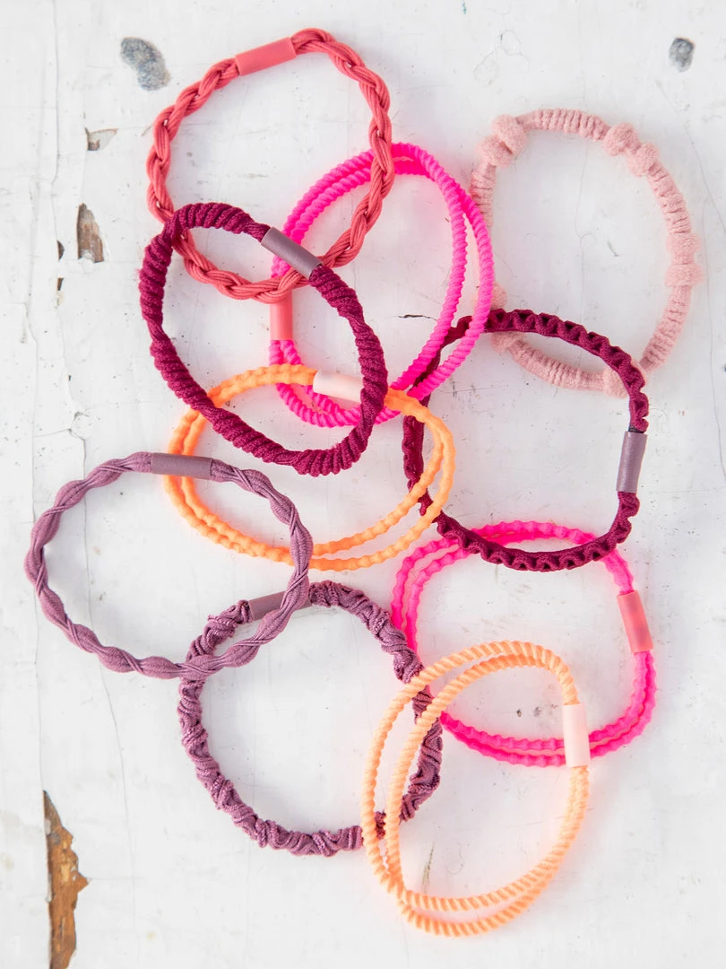 Natural Life Back To Campus Textured Hair Tie Set 7 Natural Life Back To Campus Textured Hair Tie Set