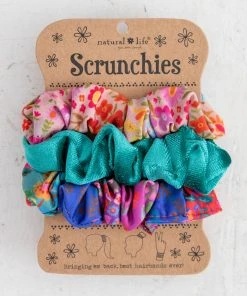Natural Life Set Of 3 Scrunchies 11 Natural Life Set Of 3 Scrunchies