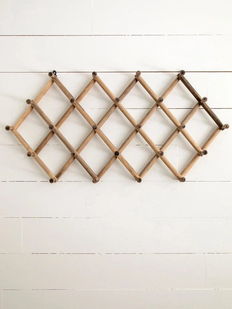 Natural Life Back To Campus Accordion Hook Rack 6 Natural Life Back To Campus Accordion Hook Rack