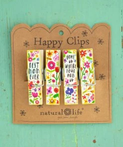 Natural Life Back To Campus Bag Clips